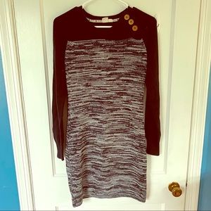 Roxy knit long sleeve dress